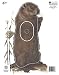 MAPLE LEAF NFAA ANIMAL FACES GROUP 4 WOODCHUCK