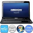 MEDION MD 97882 HD Notebook 2,2GHz 4GB RAM 640GB 39,6cn 15,6" USB 3.0 WIN7 64 Bit Version Widescreen LED-Backlight Display mit einer HD Aufl�sung