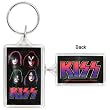 Kiss - Four Faces Keychain