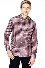 Blue Harbour Pure Cotton Gingham Checked Shirt