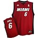 adidas Miami Heat LeBron James Youth (Sizes 8-20) New Replica Alternate Jersey-visli Cheap Deals