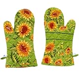 April Cornell Soleil Sage Oven Mitt