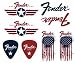 Fender® Sticker Sheet (8 Count) Fender® Sticker Sheet (8 Count)