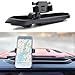 XBEEK 2018-2019 Jeep Wrangler JL Interior Accessories - Black Dash Phone Holder Mount Bracket with Dash Panel Storage Box