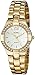 XOXO Women's XO110 Silver Dial Gold-tone Bracelet Watch
