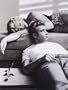 Flutesong Red (Marilyn Monroe & James Dean) by Paul Gassenheimer Art Print Size:18 "x 24 "