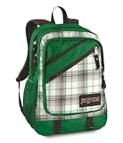 Jansport Superbad Backpack (White / Putting Green Smart Plaid)