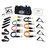 Bodylastics Terrell Owens Super Strong Man Heavy Duty Resistance Bands System with User Book & DVD