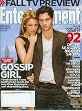Entertainment Weekly September 12 2008 Blake Lively and Penn Badgley