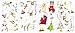 RoomMates Winter Holiday Peel and Stick Wall Decals