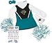 Jacksonville Jaguars Girls 4-6X Cheerleader Gift Set - Medium (5-6)