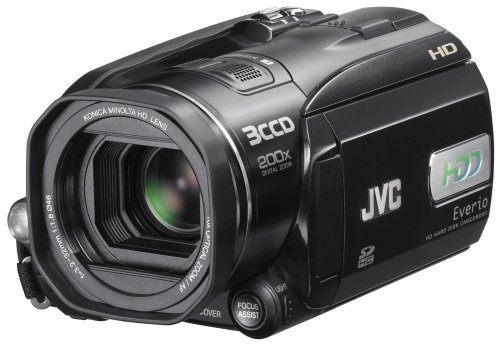JVC Everio GZHD3 3CCD 60GB Hard Disk Drive High Definition Camcorder with 10x Optical Image Stabilized Zoom under High Definition in The Electronics Store