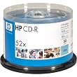 52x Write-Once CD-R Spindle - 50 Disc Spindle