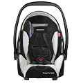 RECARO  5514.21086.66 - Young Profi plus - Autokindersitz/Babyschale Gruppe 0/0+ bis 13 kg/ab der Geburt bis ca. 15 Monate, Farbe Microfibre Black/Silver