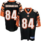 Reebok NFL Equipment Cincinnati Bengals #84 T.J. Houshmandzadeh Black Replica Football Jersey (X-Large)