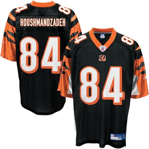 Reebok NFL Equipment Cincinnati Bengals #84 T.J. Houshmandzadeh Black Replica Football Jersey (X-Large)