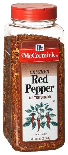 McCormick Red Pepper, Crushed, 13-Ounce Units (Pack of 3)