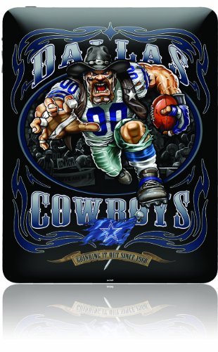 Skinit Protective Skin (Fits Latest Apple iPad); Illustrated Dallas Cowboy Running Back