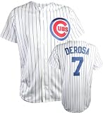 Mark DeRosa White Majestic MLB Home Royal Replica Chicago Cubs Youth Jersey
