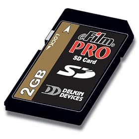 Delkin Devices DDSDPRO1-2GB 2GB 150x eFilm Secure Digital Pro Card by Delkin