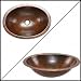 Premier Oval Under Counter Hammered Bathroom Sink LO19FDB