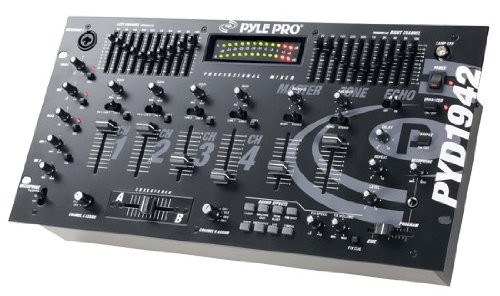 Pyle Pro PYD1942 4-Channel Mixer with Digital Echo and SFX