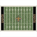 NFL Homefield New Orleans Saints Football Rug Size: 3'10 x 5'4