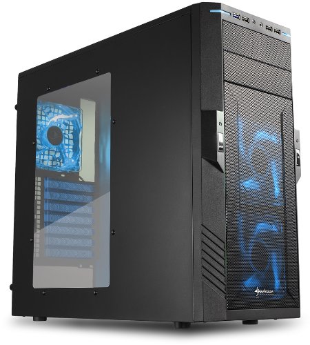 Sharkoon T28 ATX Midi Tower – Blue