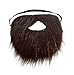 Brown Faux Fake Pirate Buccaneer Old Man Beard