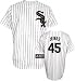 Youth Chicago White Sox #45 Bobby Jenks Home Replica Jersey - M 10-12