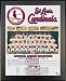 Black 13x16 1964 Saint Louis Cardinals World Series Championship Team Photo Plaque