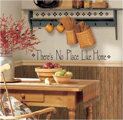 There Is No Place Like Home Peel & Stick Wall Stickers