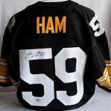 Jack Ham Signed Pittsburgh Steelers Black Jersey