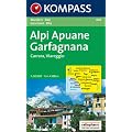 Alpi Apuane. Garfagnana 1 : 50 000: Carrara - Viareggio. Wandern, Rad / Escursioni, Bike