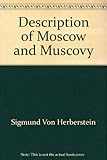 Description of Moscow and Muscovy