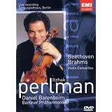 Itzhak Perlman : Violin concertos (Beethoven et Brahms) - DVD