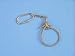 Brass Lariat Loop Knot Key Chain 5 - Brass Nautical Keychains - Nautical Decor Solid Brass Home Decoration - Executive Promotional Gift