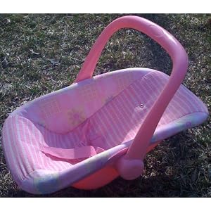 Pink Child Size Baby Doll Carrier Seat