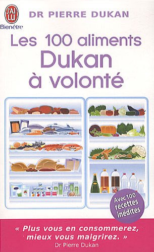 Les 100 aliments Dukan à volonté