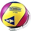 Tachikara STMB extra soft tetherball (gold/royal/scarlet).