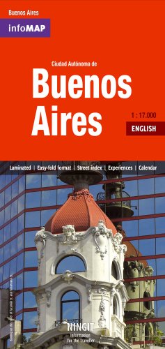 Buenos Aires Infomap in English under Buenos Aires in The Books Store