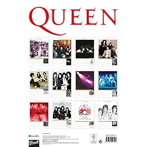 Official Queen 2016 A3 Wall Calendar (Calendar 2016)