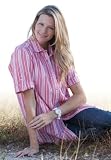 Petite seersucker bigshirt