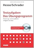 Produkt-Bild: Testtraining; Testaufgaben; Das &Uuml;bungsprogramm; Einstellungs- und Auswahltests erfolgreich bestehen, mit CD-ROM.