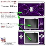 Abstract 01 Purple WraptorSkinz Skin kit fits Nintendo DS Lite (DS LITE NOT INCLUDED)