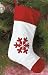 First Snow Quilted Christmas Stocking