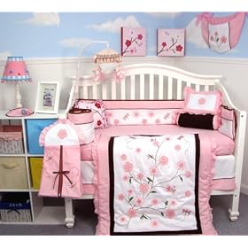 Boutique Dragonflies Garden Baby Crib Nursery Bedding Set 10pcs
