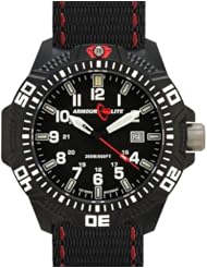 Armourlite Caliber Series Polycarbon Tritium Watch Black AL AL604