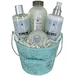 Soothing Spa Gift Basket with Soap, Cream, Gel, Bubble Bath
