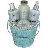 Soothing Spa Gift Basket with Soap, Cream, Gel, Bubble Bath